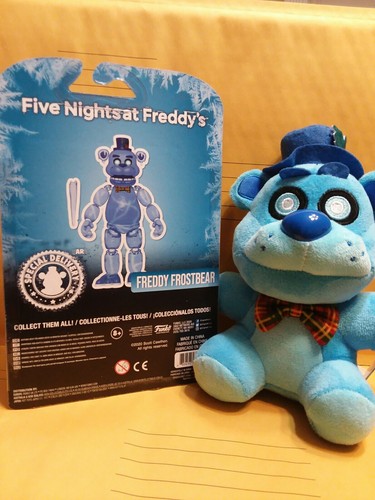Five Nights At Freddy’s Funko Freddy Frost bear Plush & figure Walmart Exclusive - Picture 4 of 4