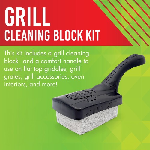 ® Bloque de limpieza de parrilla con mango Ez-Grip, 1 unidad - Imagen 3 de 12