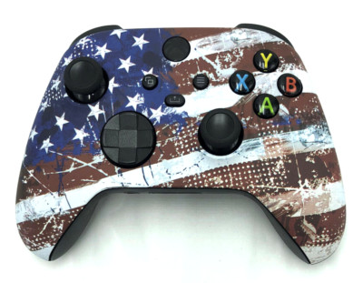 Custom Microsoft Xbox Series X / S Controller - Soft Touch USA American Flag