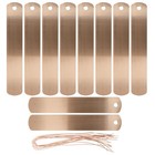 10Pcs Metal Plant Labels Copper Tree Tags Garden Label Tags Outdoor Garden