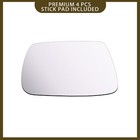 Mirror Glass Replacement for 2007-2010 Jeep Grand Cherokee Driver Left Side 4064