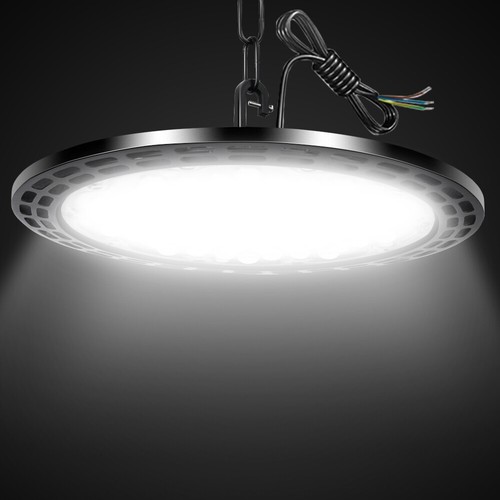 10x500W UFO LED iluminación de nave foco de techo lámpara de taller lámpara industrial - Imagen 2 de 21