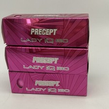 Precept Lady IQ 180 Pink Golf Balls 9 Balls Brand New + 1 extra ball
