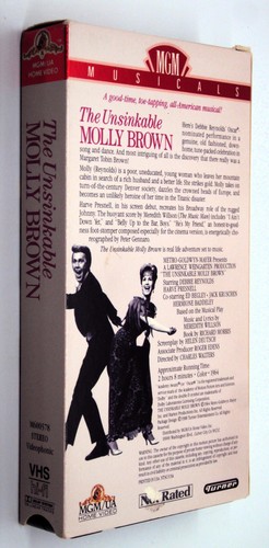 SHOW BOAT & THE UNSINKABLE MOLLY BROWN VHS MGM Musicals Debbie Reynold Color NR - Picture 6 of 7