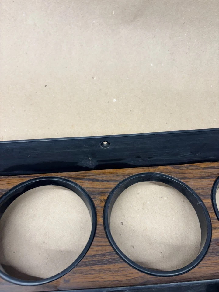 Dodge Truck D100 W150 1988-1993 Ramcharger aire acondicionado tablero de instrumentos grano de madera bisel moldura Foto 4 de 4