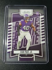 Ivan Pace Jr. - Absolute Football 2023 - Minnesota Vikings - RC