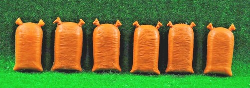 1960* 70* Various 1:32 BRITAINS FARM 1741 SACKS Mix Lot Green Grey Brown Colours - Picture 60 of 60