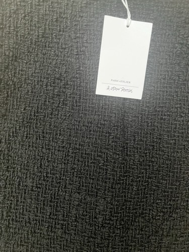 & other stories Paris atelier black A Line textured mini skirt XS UK 4-6 BNWT - Picture 5 of 10