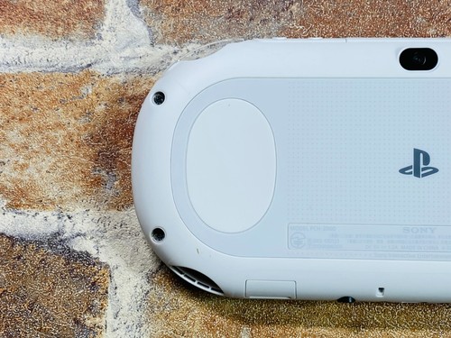 PS Vita Glacier White PCH-2000 SONY PlayStation Japan Tested Case 8GB Charger Ex - Picture 20 of 24