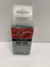 SANYO NP55 6V Rechargeable Battery for Sony NP-66H NP-68 NP-66, NP-77 NP-33