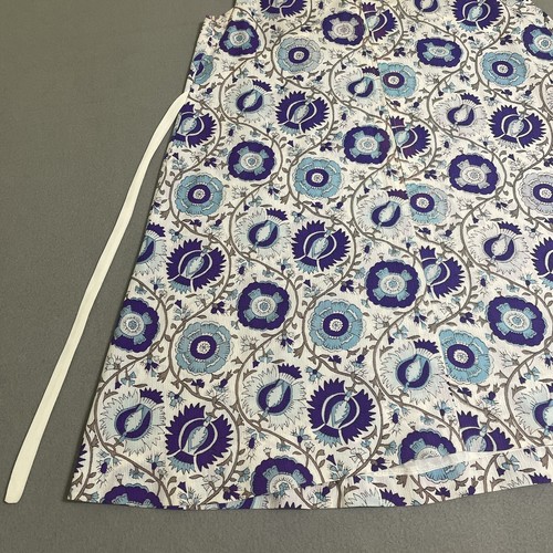 Abito vintage anni 60 70 mod psichedelico floreale mini go go groovy boho taglia 5 - Foto 14 di 24