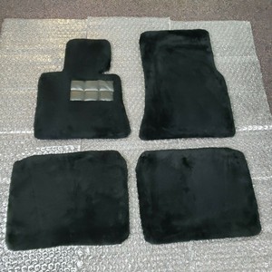 Rolls Royce Lambswool Floor Mats Set Oem Black 2008 2017 Phantom