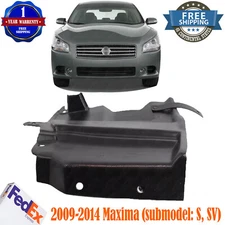 Engine Splash Shield For Nissan Maxima 2009-2014 Front Passenger Side