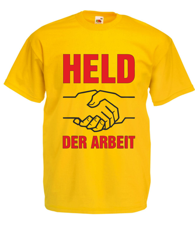 Camiseta Hombre Héroe del Trabajo I Proverbios I Divertida I Fun I a 5XL - Imagen 7 de 10