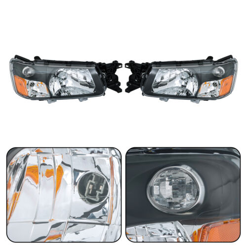 Juego de faros delanteros RH&LH para Subaru Forester 2003-2004 repuesto transparente - Imagen 4 de 12