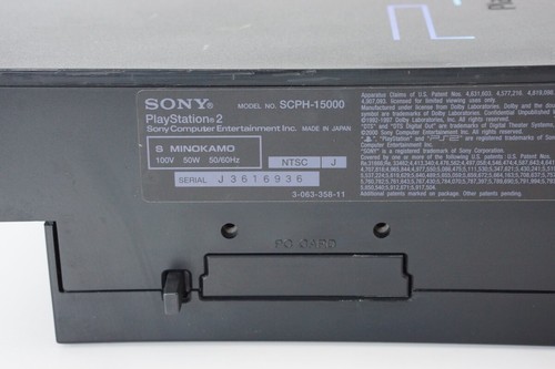 Consola PS2 SCPH-15000 Sistema Probado Hecho en Japón Playstation 2 -NTSC-J- Ref 36 - Imagen 8 de 18