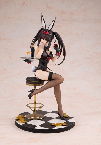 KADOKAWA Date A Live Light Novel: Kurumi Tokisaki Black Bunny ver. 1/7 Figure - Picture 3 of 6