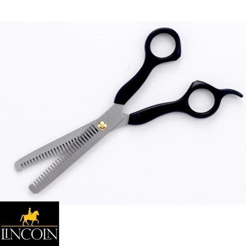 Lincoln Ausdünnungsschere ideal zum Aufräumen von Mähnen und Schwänzen Stahlklingen - Bild 6 von 9