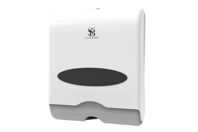 White Plastic Paper Hand Towel Dispenser for C-Fold and Z Fold Paper Tissue White Plastic Paper Hand Towel Dispenser for C-Fold and Z Fold Paper Tissue