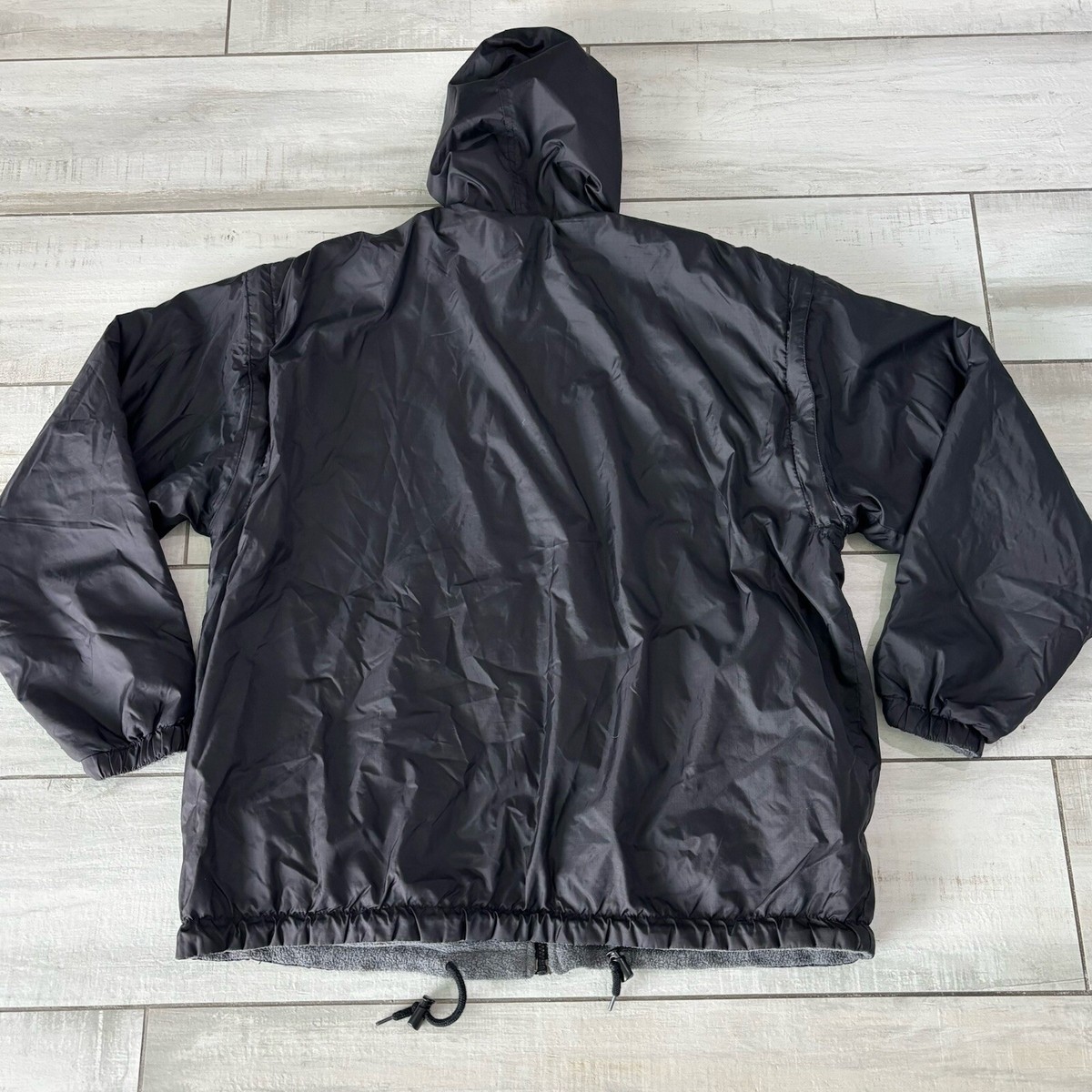 ウェア Vintage Nike Big Logo Reversible Jacket Vintage 90's Nike Reversible Jacket Big Logo Swoosh Navy Sz