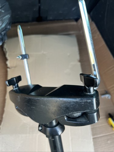 Free P&P. One Mapex Double Tom Arm Holder Mount Stem for Drum kit. Black. 25mm - Picture 14 of 15