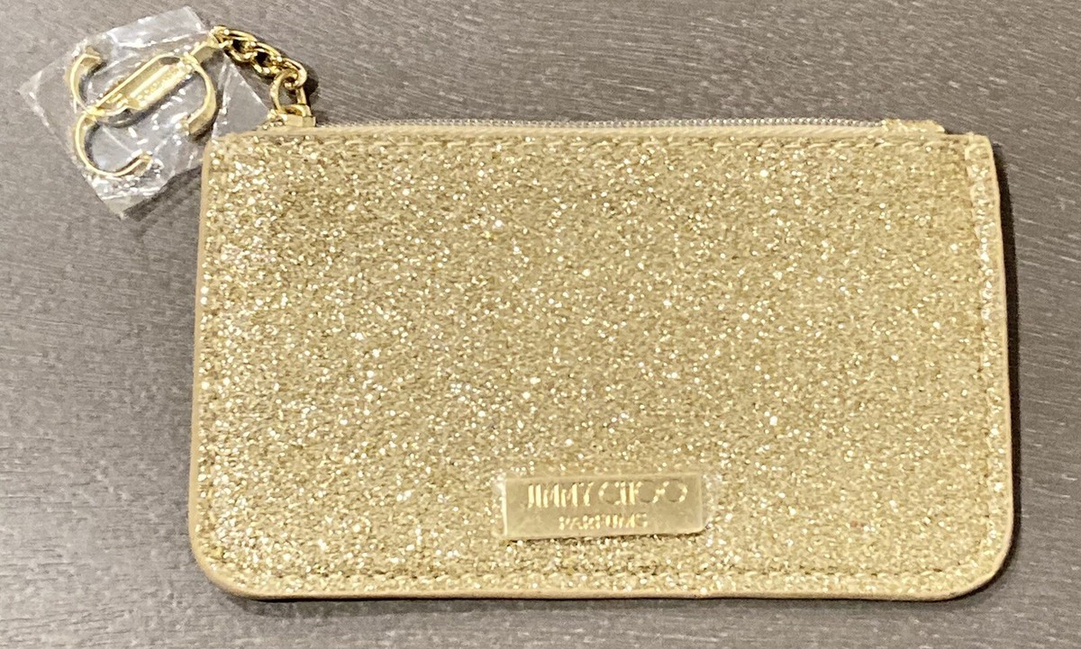 New JIMMY CHOO Parfums MINI Gold Sparkling Glitter Coin