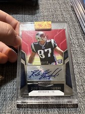 2010 Topps Unrivaled Rob Gronkowski Red /10 