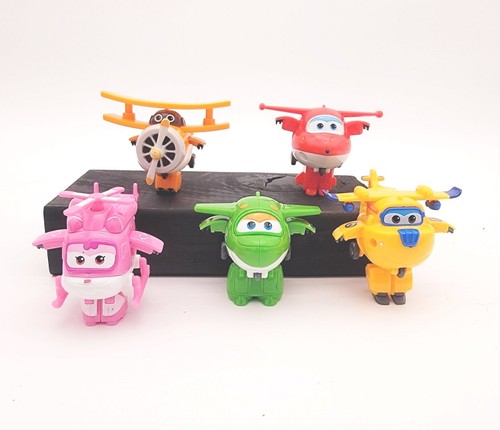 Super Wings Transform-a-Bots 2" Minis Transforming Flugzeug Menge 5 - Bild 2 von 10