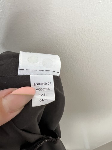 Athleta Nolita Slim Tapered Crop Pants Size 22 Pull On Zip Pockets Brown Womens - Picture 10 of 12