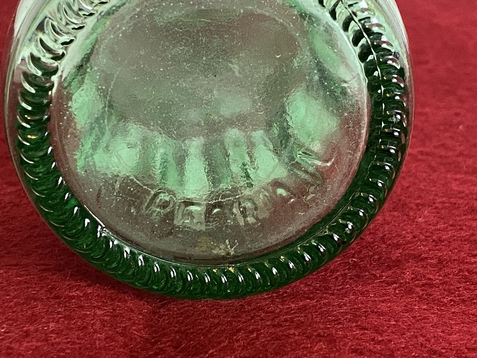 Antique COCA COLA December 25 1923 CHRISTMAS COKE Bottle Peoria