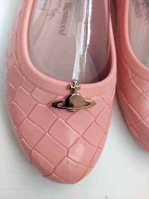 Vivienne Westwood x Melissa Shoes MARGOT Orb Pink Shoes Size