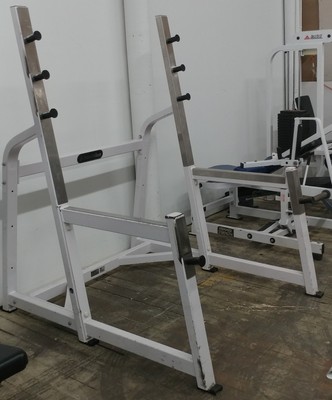 Nautilus Olympic Squat Rack Kda Fitness Llc Ebay