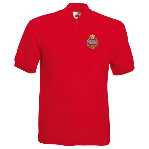OFFICIAL Royal Tanks Regiment Polo Shirt Embroidered Logo - Picture 7 of 11
