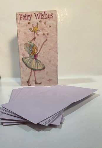 RARE FAIRY WISHES KEEPSAKE BOX 4 DIFFERENT CARDS W/ENVELOPES. 5 DESIGNS!!๐ฌ๐ - Picture 6 of 11