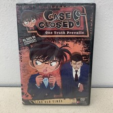 NEW DVD Case Closed Season 4 Volume 3: Like Old Times 2004 ANIME FACTORY SEALED