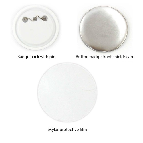 500x Button Badges 58mm - Craft DIY Hobby Accessory Making - Picture 2 of 3