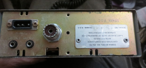 Cobra 25 LTD Classic Mobile CB Radio Transceiver Niesprawdzony - Zdjęcie 7 z 9