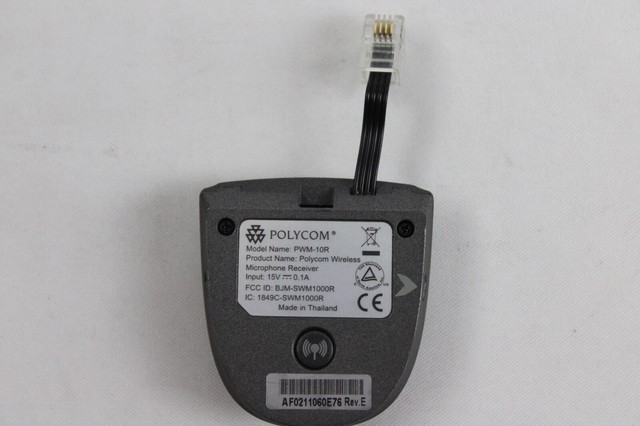 smw1000r Polycom Pwm-10r Wireless Microphone Receiver for sale online