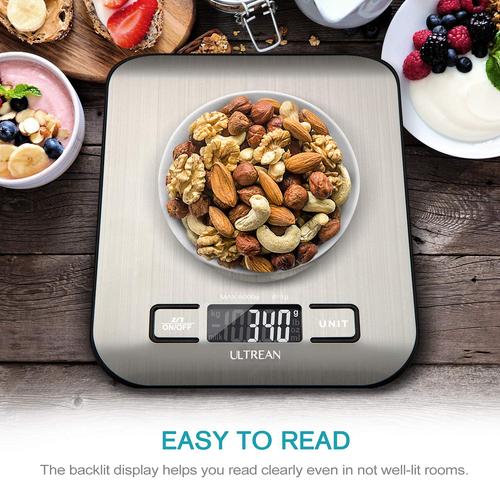 Food Scale, Digital Kitchen Scale Weight Grams and Ounces for Baking Cooking and - Picture 4 of 12