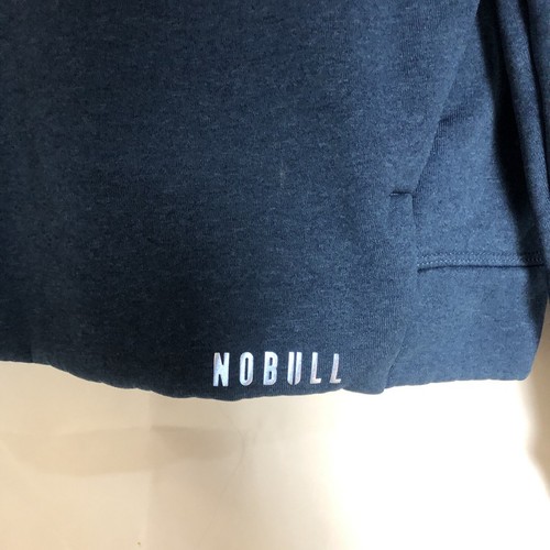 No Bull Navy Blue Hooded Sweatshirt Top, Youth Boy Sz M Hoodie NOBULL - Picture 2 of 4