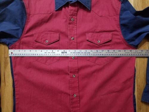 Wrangler Vintage Cotton X Long Tail Men’s Western Cowboy 16 x 35" Shirt - Imagen 6 de 10
