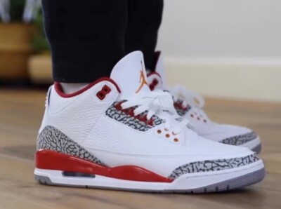 Air Jordan 3 Retro Mid “Cardinal Red” - Men's Size 9.5 Air Jordan 3 Retro Mid “Cardinal Red” - Men's Size 9.5