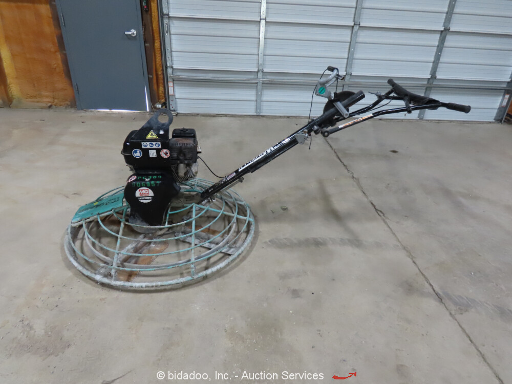 2016 Multiquip Whiteman B46H90 48" Walk Behind Concrete Power Trowel bidadoo - Picture 2 of 12