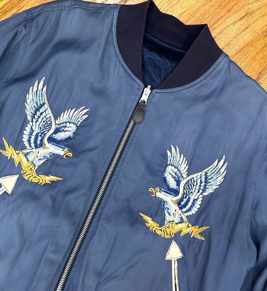PRE-OWNED MENS Ralph Lauren RRL Reversible Embroidered