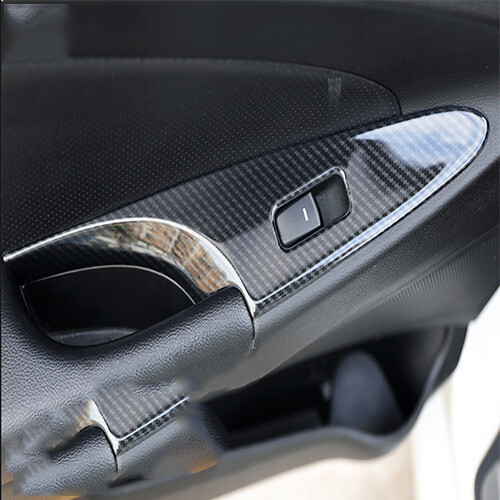 For Hyundai Sonata 2011-2014 Carbon Fiber Window Switch Panel Cover Trim 4PCS - Bild 4 von 7