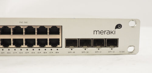 Cisco Meraki MS42P 600-21020-B Cloud Managed Gigabit Switch UNCLAIMED - Picture 3 of 6