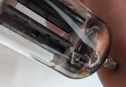 The Quad Control unit, acoustical FM Tuner, LW MW SW Tuner, Early Mullard ECC83 - Picture 22 of 23