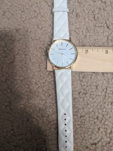 3 New Women Faux Leather Band Wrist Watches: Geneva, Sloggi, GG - Picture 24 of 24