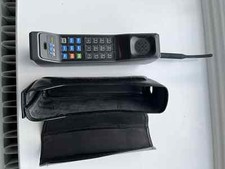 Motorola 8000  series Mobile Phone, LCT branded. Black with case