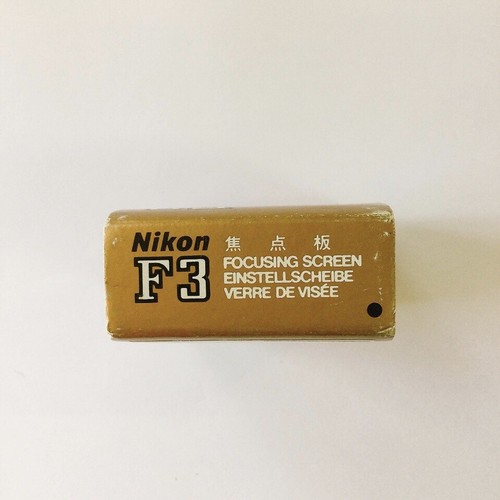 【COMO NUEVO】Pantalla de enfoque Nikon para F3 B tipo mate en caja genuina manuales japoneses - Imagen 10 de 14
